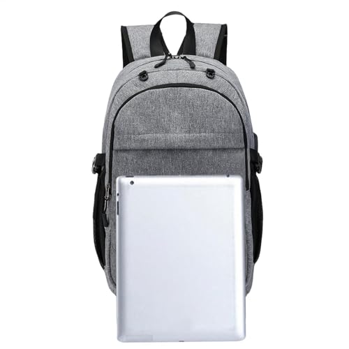 Mochila de baloncesto de gran capacidad para ropa y voleibol gris 7