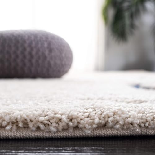 Image of Present Carpet for Room, Shaggy Rugs Fluffy Carpets, Indoor Modern Plush Area Rugs for Living Room Bedroom Kids Room, ETC Pattern 6, Size 2 x 6 FT