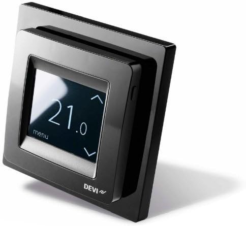 DeviregTouch - The Popular Touchscreen Thermostat in Black