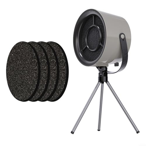 CNANRNANC Portable Extractor Hood, Mini Cooker Hood, Portable Table Hood, Mobile Extractor Hood, Black for Steak, Barbecue, BBQ, Camping, Motorhome, Kitchen, Travel (#8)