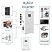 16KWH 10KW Hybrid Solar System Complete Kit 10PCS*550W Solar Panel (5500W) + 1Set 48V 10KW Split Phase Inverter with MPPT Controller + 1Set 16KWH Lithium Battery