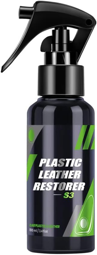 iSpchen 100ml Antioxidant Spray for Waterless Car Wash, Restorative Spray for Plastic, Hydrating Plastic Cleaner, Leather Cleaner for Car Interior
