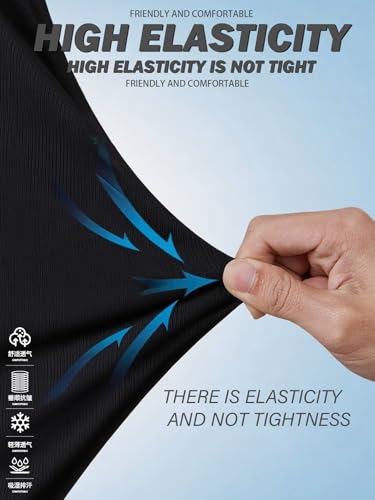 Men's Athletic Sport Casual Button Down Shirt, Blue Cotton Blend,Long Sleeve, Breathable Comfort Fit for Daily Wear2