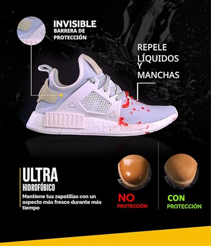Miniatura 3 de Crep Protect - 200ml - Protector Impermeable A La Lluvia Y Las Manchas, Nano Protección Para Cuero, Nobuck, Ante Y Lona - Zapatillas - Cuidado De Las Zapatillas De Deporte