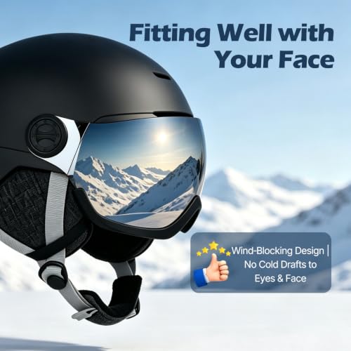Jogflow Ski Helmet with Visor