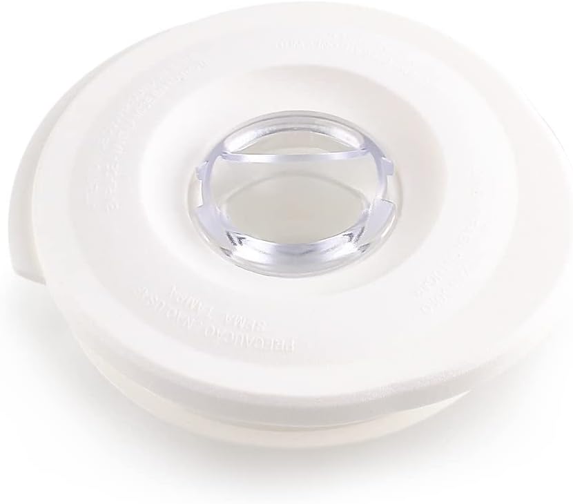 Replacement Parts 5cups Glass Jar with Blade and Base Bottom Cap,Compatible with Hamilton Beach Blenders(White)