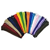 Material premium: nuestras cremalleras de bobina de nailon están hechas de nailon de buena calidad, tela de cremalleras más gruesas y cabeza de cremalleras de metal de buena calidad, que es duradero y resistente al uso. Adecuado para pantalones casuales, camisas, bolsillos de chaqueta, bolsos y similares.