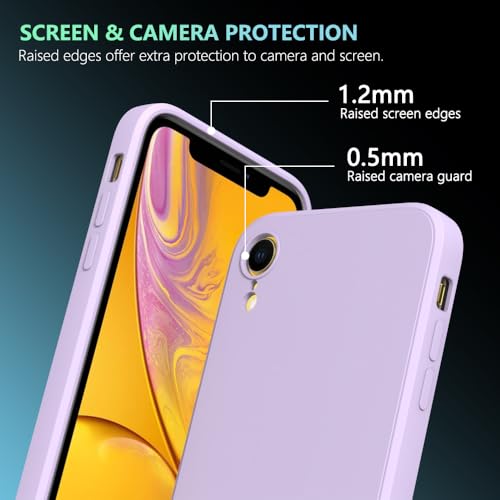 Image of for iPhone XR Case Purple, Scratch Resistant with Soft Touch, Slim Thin Phone Cover for iPhone XR 6.1 inch