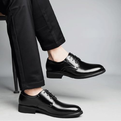 Oxford Shoes for Men Classic Lace-up Men's Formal Genuine Leather Shoes Men Casual Business ShoesMen Dress Office Shoes Breathable Footwear2