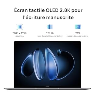 HUAWEI MateBook 14, Ordinateurs portables, 14.2" Écran tactile OLED 2.8K pour l'écriture Manuscrite, Processeur Intel® Core™ Ultra, 19 Heures de Lecture vidéo continu, Caméra IA Smart Conference, Vert