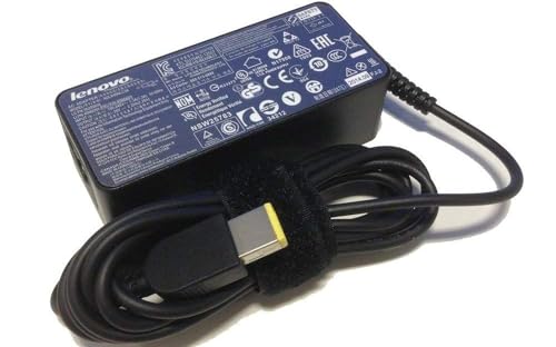 Genuine Lenovo Laptop Charger for: Flex, Flex 3, Yoga, Yoga 2, IdeaPad G, S, U, Z, ThinkPad series [Select Models of Series] | 20V 2.25A 45W AC Adapter Power Cord