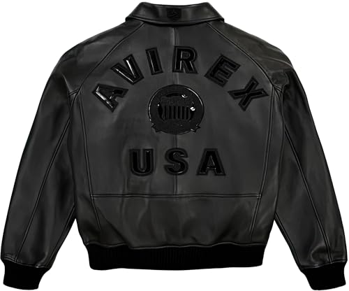 Mens USA Black Real Leather Bomber Jacket Men | Classic Aviator Flight Pilot Jacket | Retro Streetwear Biker Outerwear Men2