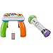 Fisher-Price Tavolino attività della Città di Cagnolino Ridi & Impara con Luci, Suoni e Giocattoli Educativi + Microfono Baby Rock, Giocattolo per Imparare Cantando con 2 modalità di Gioco
