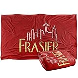 Trevco Frasier Logo Silky Touch Super Soft Throw Blanket 36' x 58'