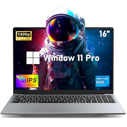 NIAKUN 16 inch Laptop, Laptop Computer Notebook RAM 16GB+SSD 512GB Cover