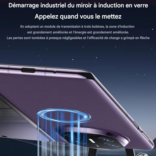 Chargeur sans fil pour véhicule et support téléphone induction - 6
