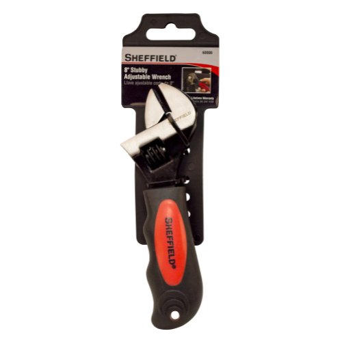 Sheffield Tools 60006 6-Inch Stubby Adjustable Wrench