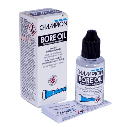 Champion Bore Oil For Clarinet, Oboe, & Other Wooden Musical Instruments