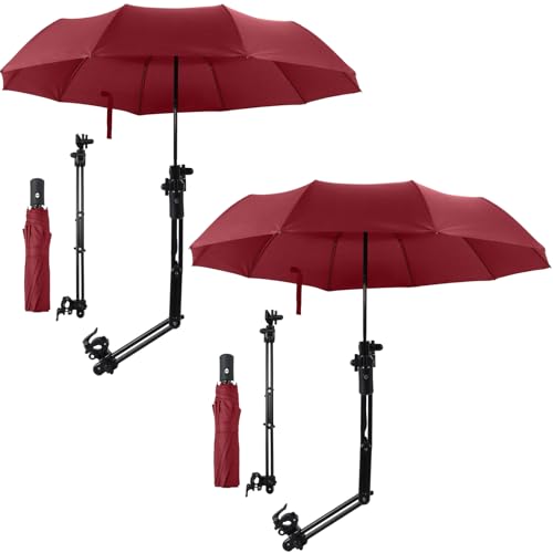 Shinylin 2 Pcs Clamp Umbrella Set