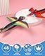 MOPZIJA 4PCS styropor flugzeuge für kinder，Styropor Flugzeuge Kinder Styroporflieger Flieger - flugzeug spielzeug，flugzeug kinder，Wurfgleiter, Flugzeug Segelflugzeug Kinder, Flugzeug Spielzeug