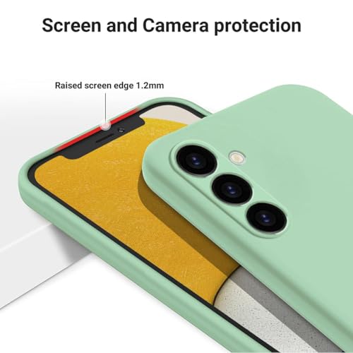 Coque Samsung Galaxy A05S housse protection arrière fine verte - 3