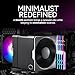 Cooler Master Hyper 612 APEX CPU Air Cooler, Dual Mobius 120 PWM Fan, Superconductive Composite 6 Copper Heat Pipes, 159mm Tall, Sleek Top Cover, AMD Ryzen AM5|AM4, Intel LGA 1851|1700 Brackets