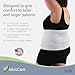 AltroCare 4 Panel, 12" high, Plus Size Post Surgery Abdominal Binder, Fits 46" to 62" Waist