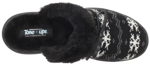 Skechers Sport Women's Crazy In Love-Raffi Slingback Sandal,Black,8 M US