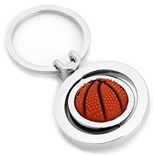 skyllc® Mode Metall kreativ Basketball Schlüsselanhänger Schlüssel Anhänger Trend Cover