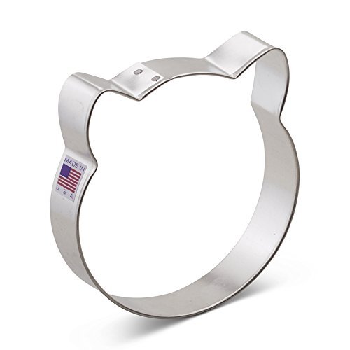 Ann Clark Cookie Cutters a forma di testa di gatto...