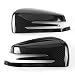 1 Pair Carbon Fiber Wing Mirror Covers Car Side Mirror Cover Caps Rear View Mirror Cover Trim for Mercedes Benz A B C E GLA Class W204 W212