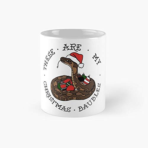 Christmas Ball Python | Coffee Mug 11 oz/Gift Tea Mug Perfect