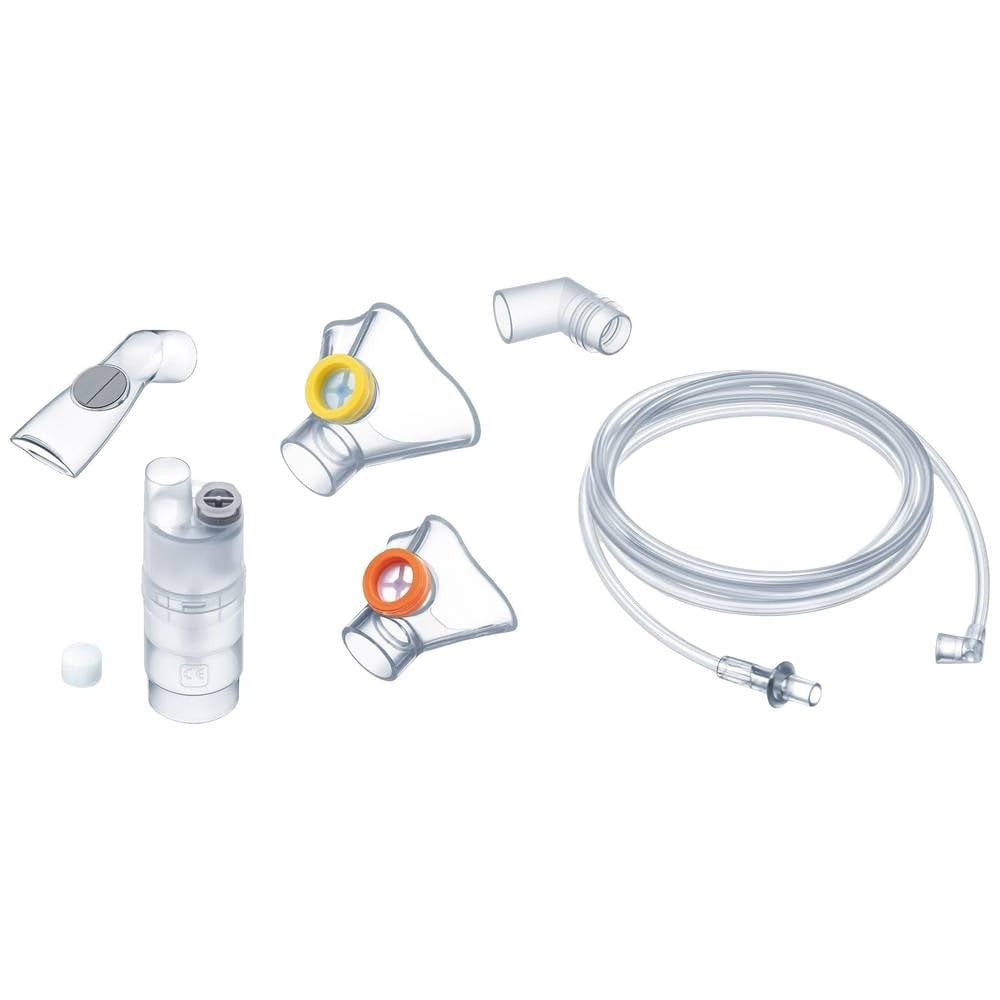 Beurer Ih 26 Kids Set Di Ricambio Originale Per Inalatore, Con Nebulizzatore, Maschere Bambino E Neonato, Boccaglio, Tubo Aria E 10 Filtri, Accessori Disinfettabili, Dispositivo Medico - 4