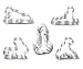 7 Pieces Funny Cookie Cutter Set - Stainless Steel (7)