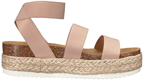Steve Madden Women's Kimmie Wedge Sandal, Blush, 9 #TOP5