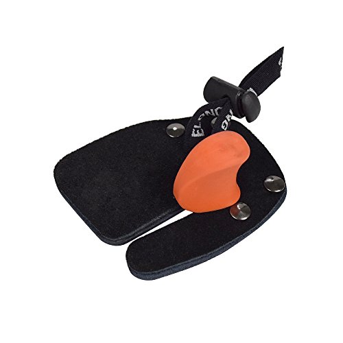 image for Szeo Archery Cow Leather Finger Tab Shooting Tabs Finger Saver Protect