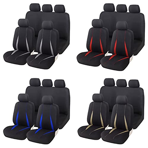 Veshow - Set di 9 coprisedili universali per auto