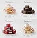 The Swiss Colony Merry Christmas Petits Fours Cakes, Gourmet Mini Layer Cakes in Red Velvet, Strawberry, Chocolate, and Vanilla, Holiday Dessert Cake Assortment
