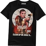 Threat Level Midnight T Shirt T-Shirt (Black;M)