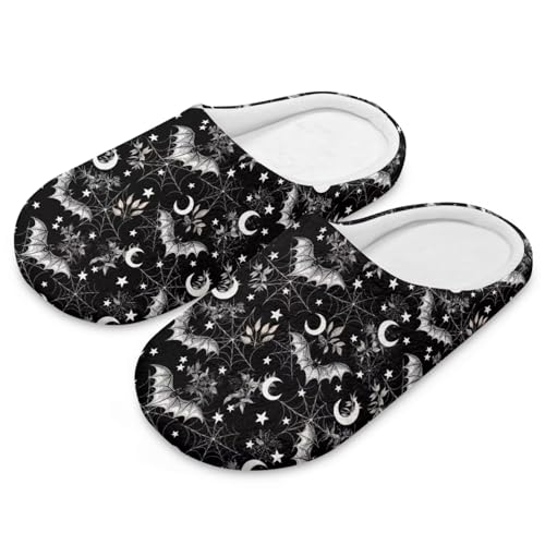 Jeiento Womens Cozy Slippers Warm Comfy Indoor House Shoes Soft Cushion Slip-on Spa Slippers
