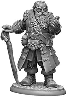 Captain Black and Odo Miniature 25mm Heroic Scale Figure Dark Heaven Legends Reaper Miniatures