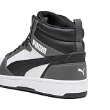 PUMA Rebound V6 Adidasy Uniseks,PUMA WHITE-ASH GRAY,41 EU