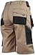 Urgent URG-C 48 Berfus Arbeit Kurz Hose Sommer, khaki/schwarz