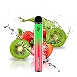 VAPEAME Vaper Desechables de Sabores con hasta 800 Puff, Vaper Sin Nicotina, Pod desechable Vaper Sabores, Cigarrillo Electrónico Sin Nicotina ni Tabaco (Fresa kiwi)