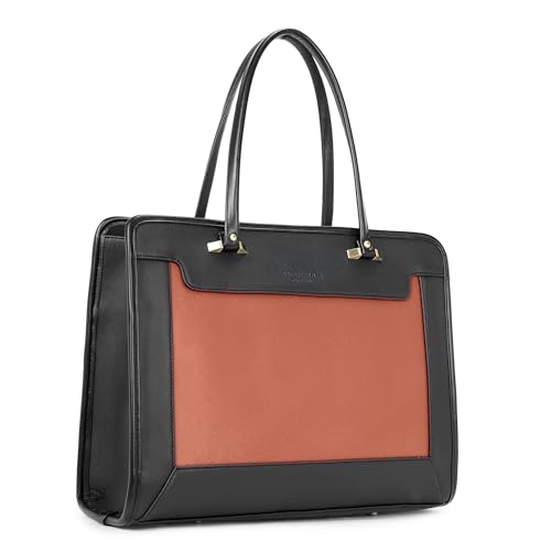 Image of Pramadda Pure Luxury Regina Work Tote bag for women office use | Laptop Shoulder Handbag | Stylish College bags for girls | Large Size Spacious Tote Bag.