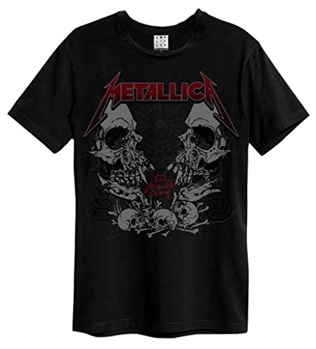Amplified Clothing Metallica 'Birth School' (Black) T-Shirt (Medium)