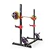 CSBH Paar Verstellbarer Squat Bank Press Rack Tauchstation Dip-Stand-Fitness-Bank Pressausrüstung Home Gym-Gym 440 lbs Kapazität