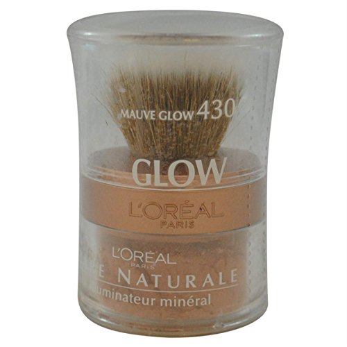 L'Oreal Bare Naturale All-over Mineral Glow - Powder with Brush - # 430 - Mauve Glow