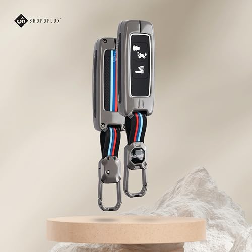 Image of SHOPOFLUX Metal Key Cover Compatible with Honda Activa | Dio H-Smart