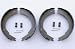 LIBRA 12" X 2" trailer brake shoes replacement kits (2 pairs) - 21029/21042